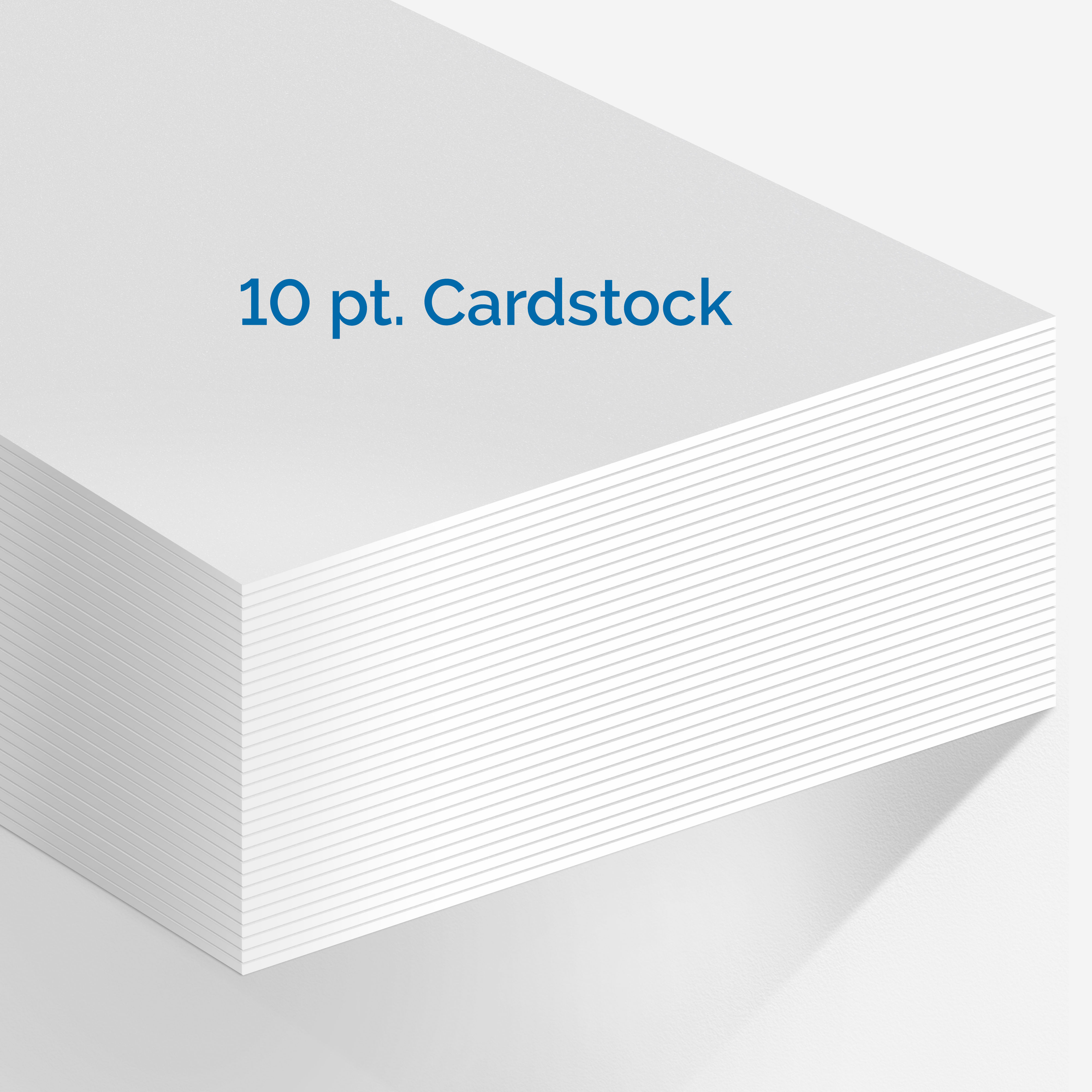10 pt. Cardstock 10 pt. Cardstock Postcards